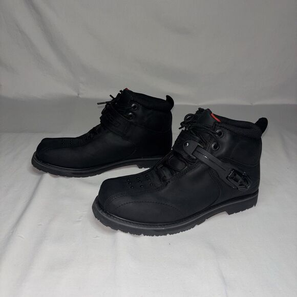Icon Super Duty 4 Black Motorcycle Riding Boot Size 8.5 US main image 10